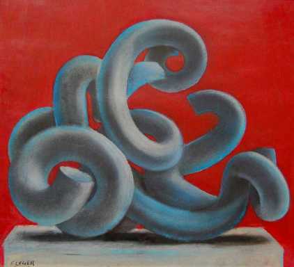 Tubular Composition by Fernand Leger
