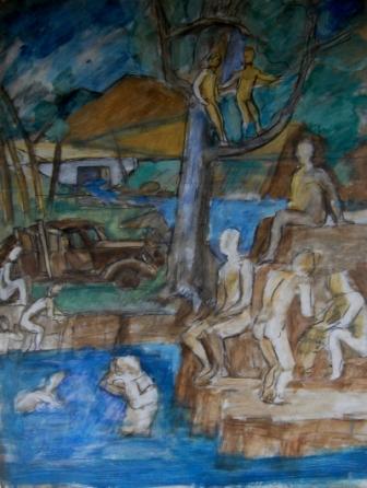 Swimming in the Root River